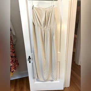 NWT GAP Strapless dress Size XXL. COLOR Cream